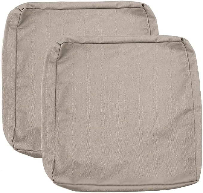 Sqodok Outdoor Cushion Covers 24x24 inch, Wicker Chair by Sqodok