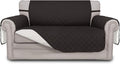Easy-Going Reversible Couch Cover, 2 Cushion Sofa, Chocolate/Ivory | Loveseat by Easy-Going