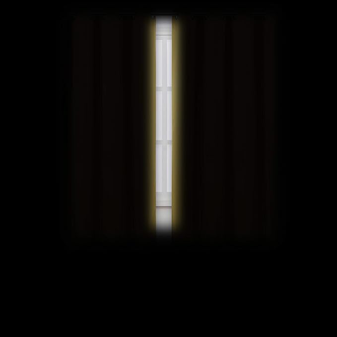 Light Beige Thermal Blackout Curtains/52 x 63 Inch/Set of 2 Panels Room - Image 3