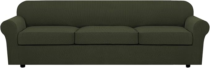 H.VERSAILTEX 4 Piece Stretch Sofa Covers by HVERSAILTEX