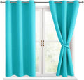 Blackout Curtains for Bedroom, 42 x 54 Inch, 2 Panels | Thermal Insulated & by Hiasan