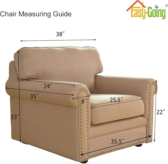 Easy-Going Stretch Chair Slipcover - Image 4
