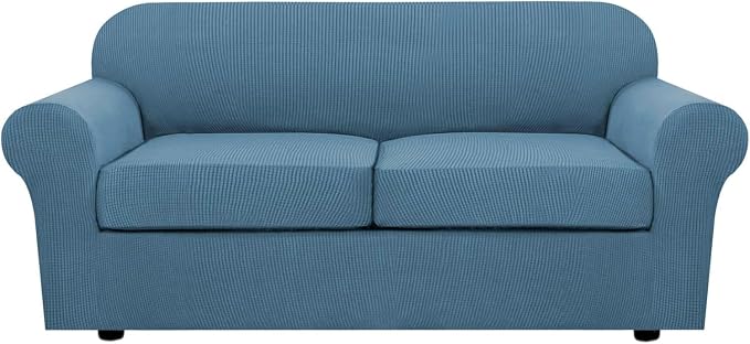 H.VERSAILTEX 3 Piece Stretch Sofa Covers by HVERSAILTEX