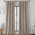 Simplebrand Stone Blackout Curtains by Simplebrand