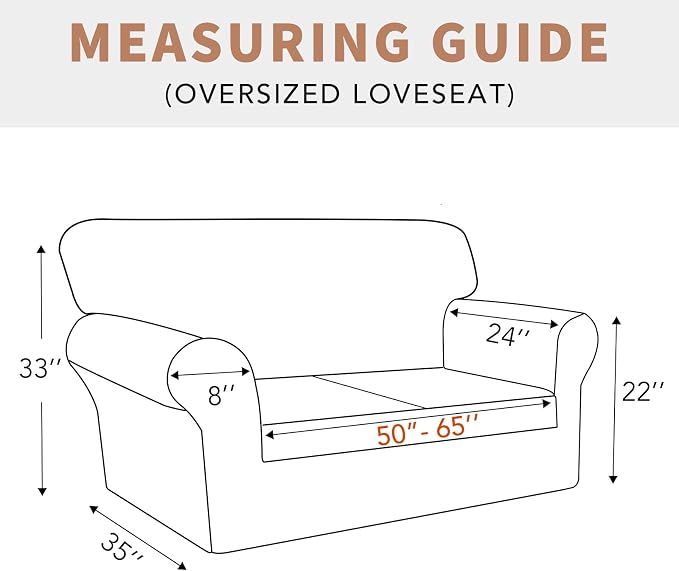 Easy-Going 100% Waterproof Oversized Loveseat Cover, Couch Cover - Image 6