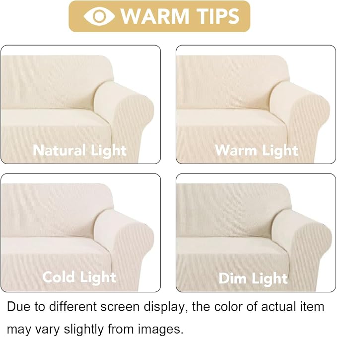 H.VERSAILTEX Stretch Sofa Covers - Image 3