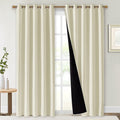 NICETOWN Living Room Completely Shaded Draperies, Privacy Protection & Noise by NICETOWN