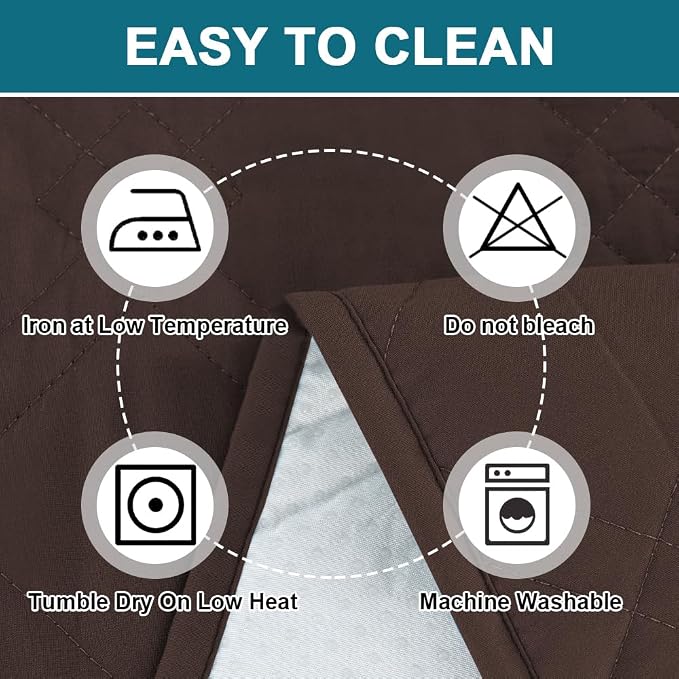 Turquoize 100% Waterproof Sofa Covers Couch Cover - Image 6