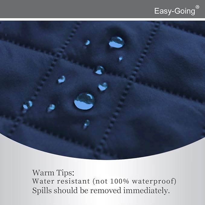 Easy-Going Reversible Couch Cover, Recliner 22 in, Water Resistant Furniture Mat - Image 4