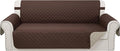 Reversible Oversized Sofa Covers, XL Sofa, Chocolate/Beige | Couch Cover by LuxshareHome