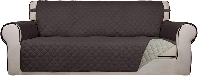 PureFit Reversible Quilted Sofa Cover Dog Couch Covers by PureFit