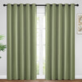 Yakamok Room Darkening Curtains 62x84 inch Length Sage Green-Living Room | 2 by Yakamok