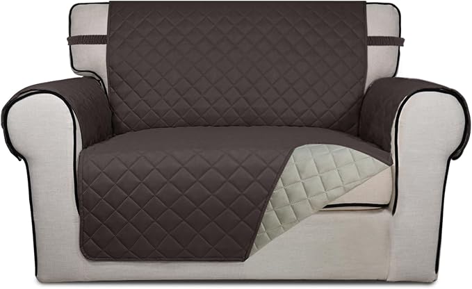 PureFit Reversible Quilted Sofa Cover Dog Couch Covers by PureFit