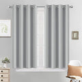 Yakamok Room Darkening Curtains 52x45 inch Length Light Grey-Living Room | 2 by Yakamok