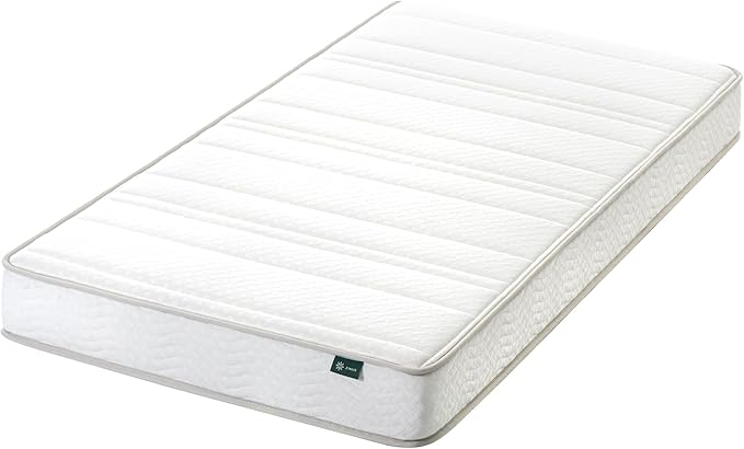 ZINUS 8 Inch Foam and Spring Hybrid Mattress [New Version], Twin, Fiberglass Free, Medium Firmness, Durable Support, Certified Safe Foams & Fabric, Mattress in A Box