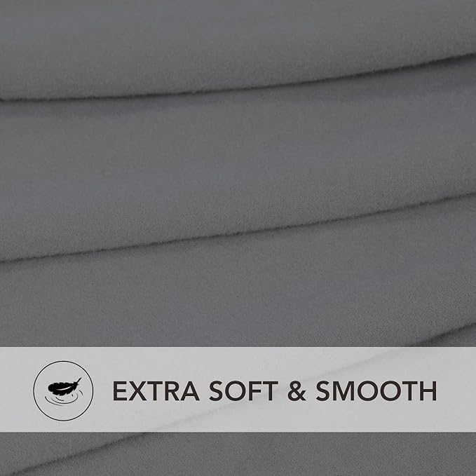 PureFit Stretch Sectional Couch Covers 2 pcs Non Slip L Shape Sofa Cover | - Image 4