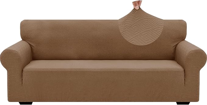 ZNSAYOTX 1 Piece Jacquard Couch Covers by ZNSAYOTX