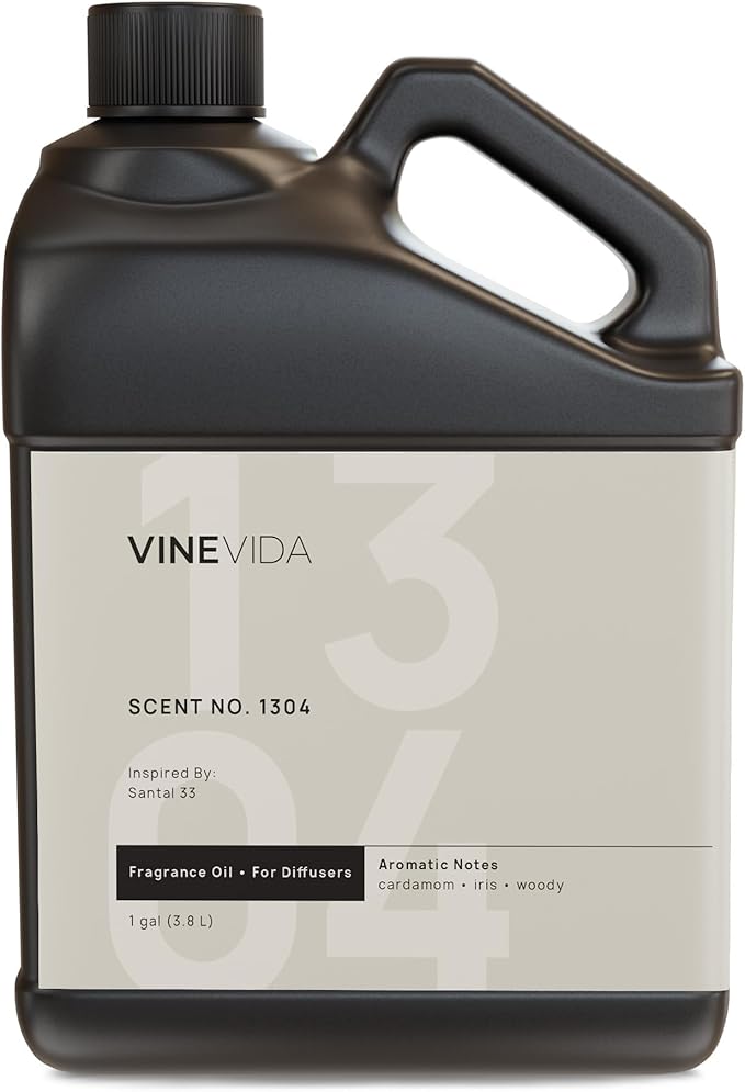 VINEVIDA Santal Diffusers Oil - Santal Essential Oils for Diffuser - Diffuser Oil Refill [128 oz]