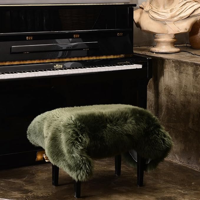 LLB Genuine Sheepskin Area Rug Wool Rug Fur Carpet Fluffy Shaggy Fur Rug - Image 5