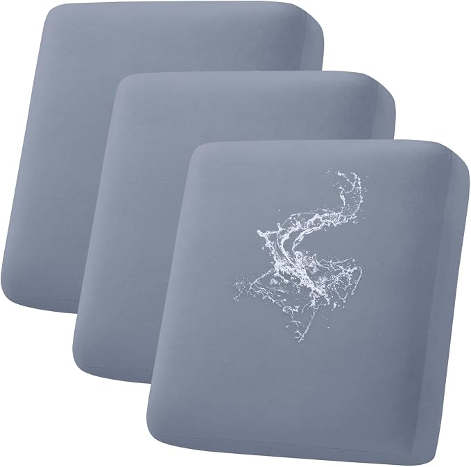 Waterproof Couch Cushion Covers, Stretch Sofa Seat Slipcovers | Stretch Fabric by hyha