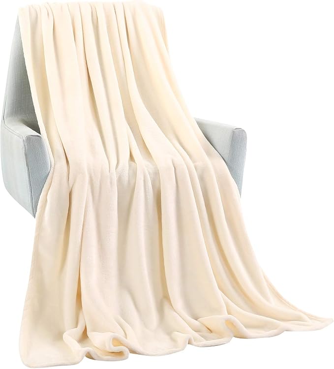 TASTHROW Large Flannel Fleece Throw Blanket, 50×70 Inch | Cozy Lightweight - Image 3