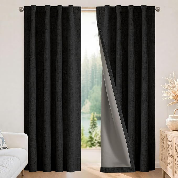 Joydeco Blackout Curtains for Bedroom by JOYDECO