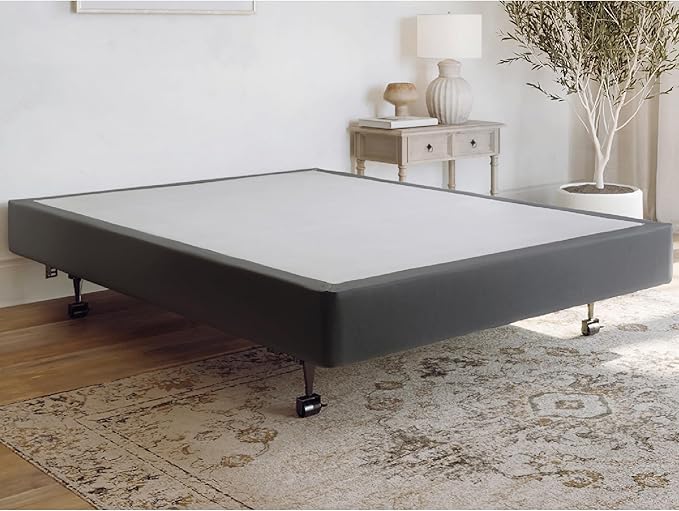 Hercules 8 Inch High Profile Foundation Mattress Box Spring Replacement, Twin