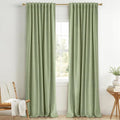 INOVADAY 100% Blackout Linen Curtains by INOVADAY