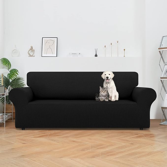 LURKA Stretch Oversized Sofa Slipcovers 1 Piece Couch Covers - Image 2