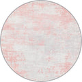 Round Area Rug Living Room: 4 ft Modern Washable Indoor Carpet | by FXRHLP
