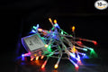 Karlling Battery Operated Christmas Lights,13 ft Short Clear Wire String Led Twinkle Fairy Light for Small Mini Xmas Tree and Wedding Party Indoor/Outdoor Decoration(Multicolor,10 Pack)