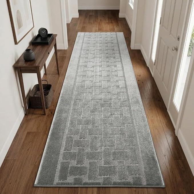 Runner Rug 15 ft, Non-Slip Washable Rug, Rubber Backing, Rolled in Box - Image 7
