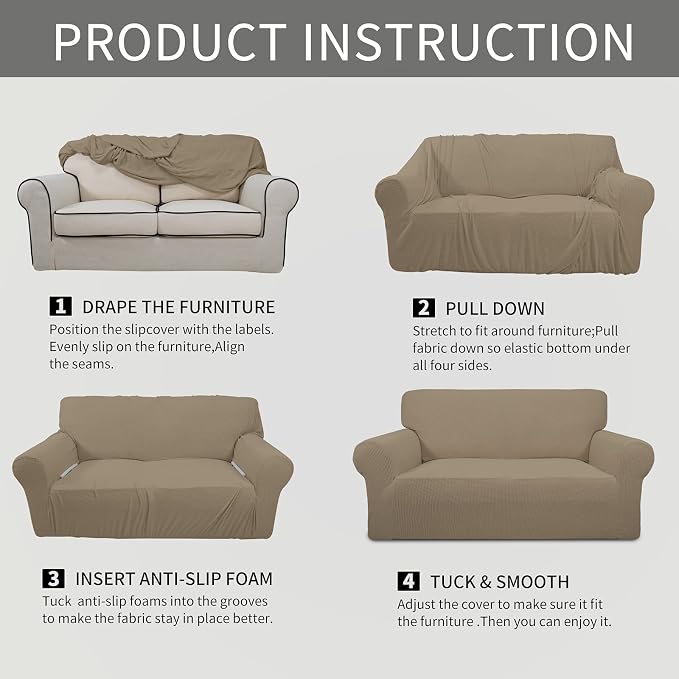 Easy-Going Stretch Chair Slipcover - Image 5