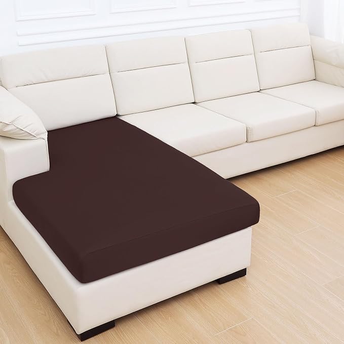 Milk Silk Couch Cushion Covers, Sofa Covers Washable by hyha