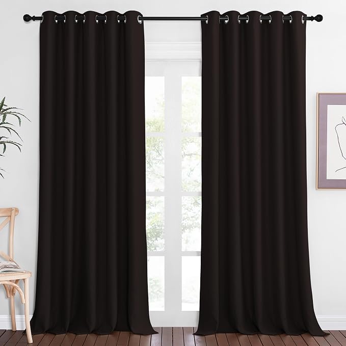NICETOWN Blackout Curtains 84 Inch Length, Thermal Insulated Curtains by NICETOWN