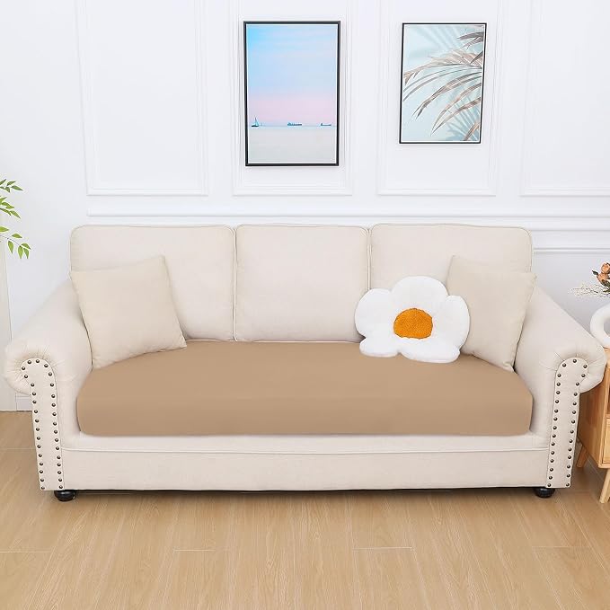 Milk Silk Couch Cushion Covers, Sofa Covers - Image 7