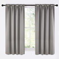 NICETOWN Room Darkening Cafe Satin Curtains by NICETOWN