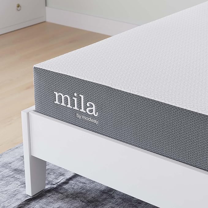 Modway Mila Firm 8" Fiberglass Free Memory Foam Full Mattress