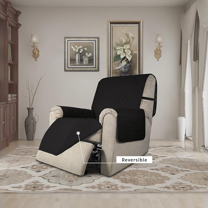 Easy-Going Reversible Couch Cover, Recliner 22 in, Water Resistant Furniture Mat - Image 2