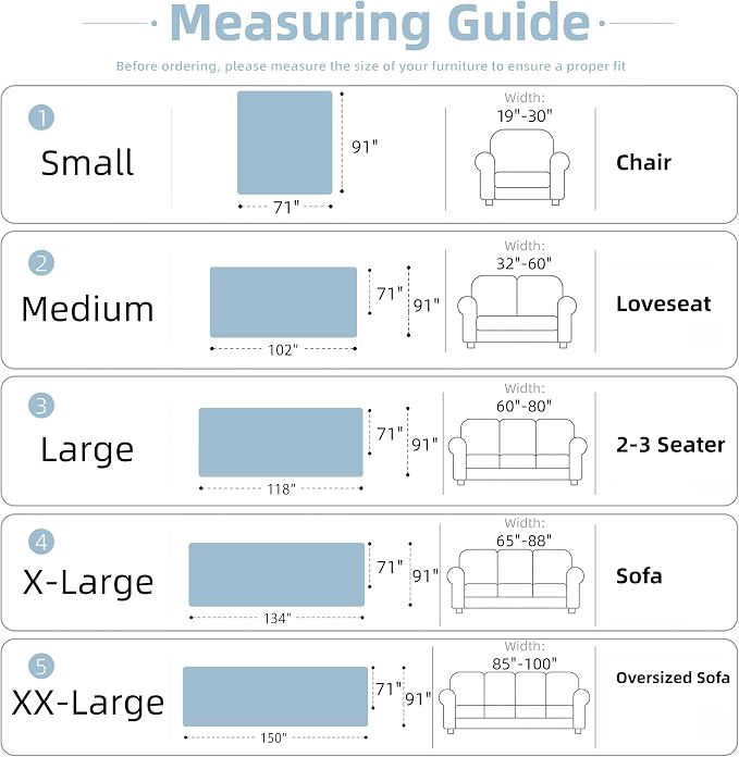 Couch Cover for Dogs Washable Sofa Cover, Sectional Couch Covers, Sofa Covers - Image 2