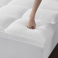 King Mattress Topper, Extra Thick Pillowtop, Cooling and Plush Mattress Pad Cover for Back Pain,Soft Mattress Protector Cover with 8-21 Inch Deep Pocket(78''x80'')