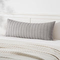 MIULEE Lumbar Corduroy Throw Pillow Cover by MIULEE