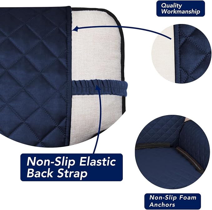 PureFit Reversible Quilted Couch Covers - Image 3