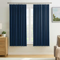 Pinch Pleated Curtains 63 Inches Long 2 Panels Set, Thermal Insulated Blackout by KEQIAOSUOCAI