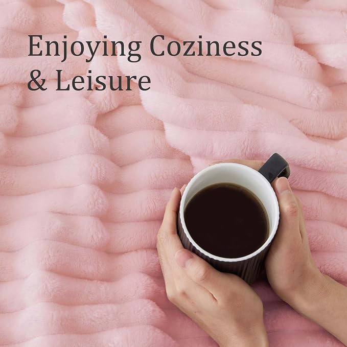 BEDELITE King Size Blanket for Bed, 300GSM Soft & Warm Fleece Blanket, - Image 5