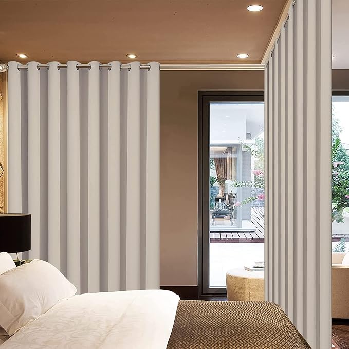 Yakamok Curtain, Wide Thermal Blackout Panel, Sliding Door, 70 x 84, 1 Panel | - Image 4