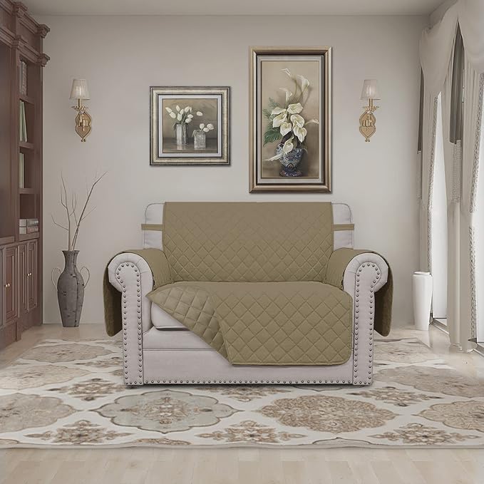 Easy-Going Reversible Couch Cover, Oversized Chair, Water Resistant Furniture - Image 2
