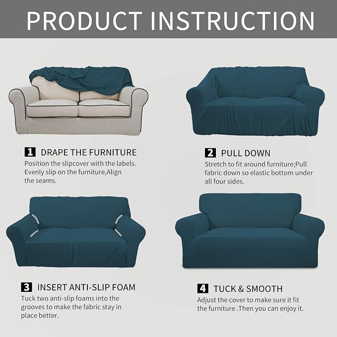 Easy-Going Stretch Couch Covers - Image 5