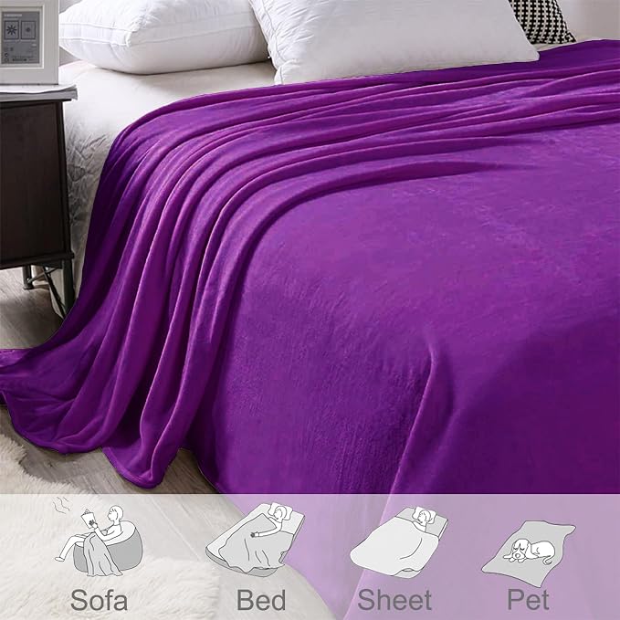 Exclusivo Mezcla Soft Fleece Blanket Twin Size - Image 5