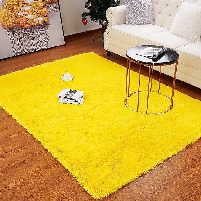 LOCHAS Area Rugs Fluffy Living Room Carpets - Image 7